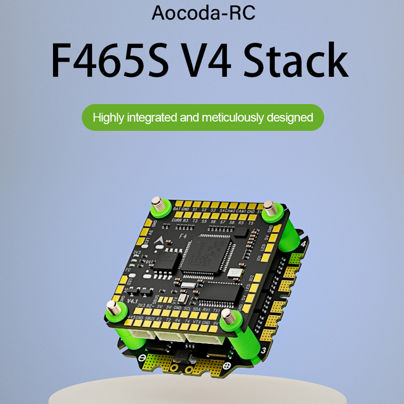 Aocoda-RC F465S V4 Stack F405  - Speedybee F405 V4 Bls 55A Stack recensione e prezzo
